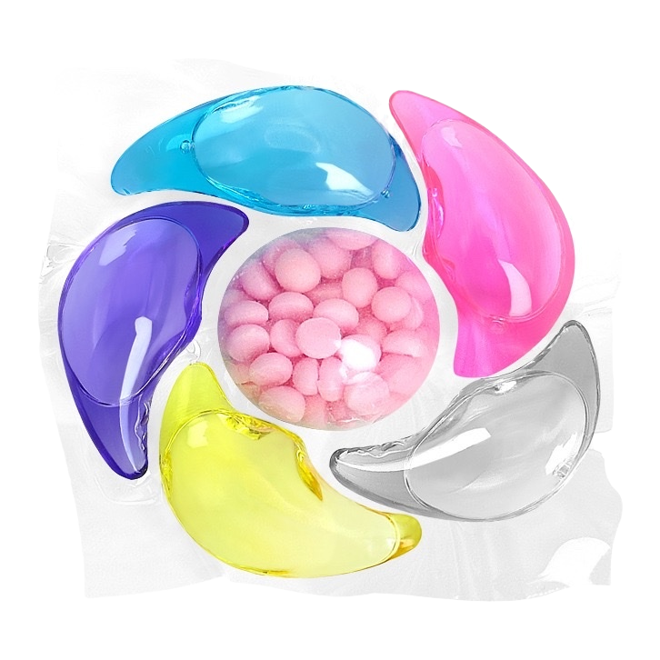 مصنِّع لجلطة الغسيل النظيف الناعم الناعم الذي يزيل التلوث من الثالوث Item Picture