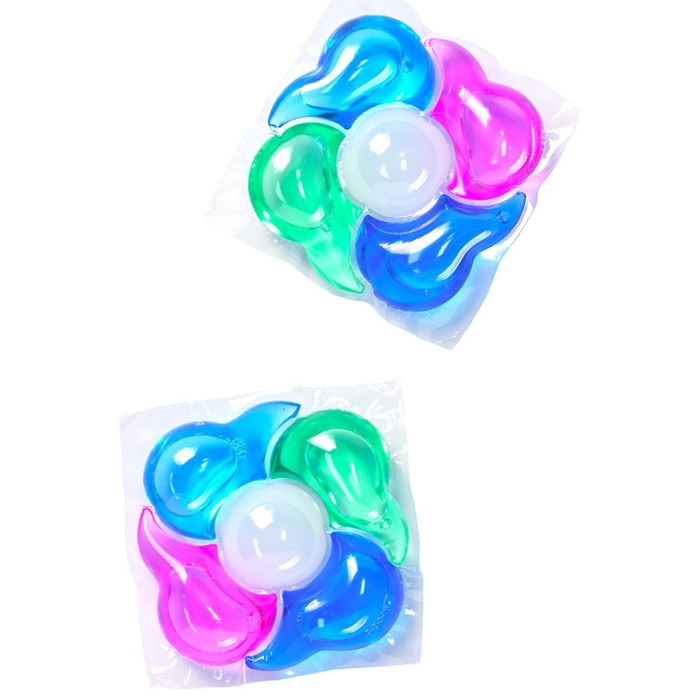 Color laundry pods 3-in-1, clean and fragrant, 18-piece set Item Picture