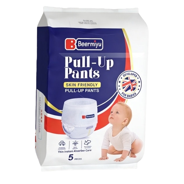 وتم جمع الحقائب في أكياس من طراز Pull-UpanT، للسراويل السحائية للأطفال في بييرميو Item Picture