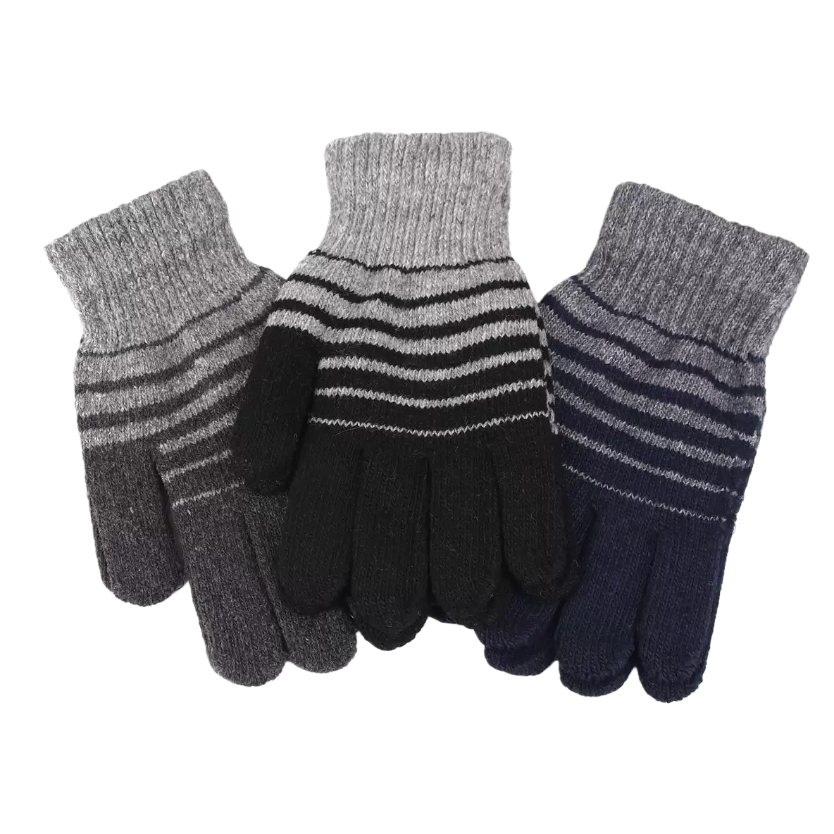Guantes de punto mujer caliente antideslizante engrosado otoño invierno guantes Item Picture