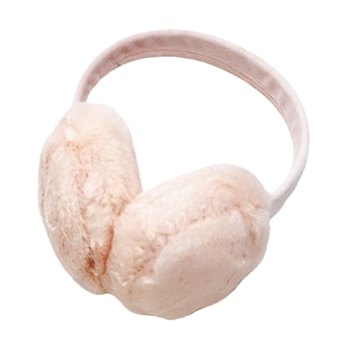 Pink plush ear muffs keep warm and protect against the cold. Cute and fluffy ear warmth for women in autumn and winter Item Picture