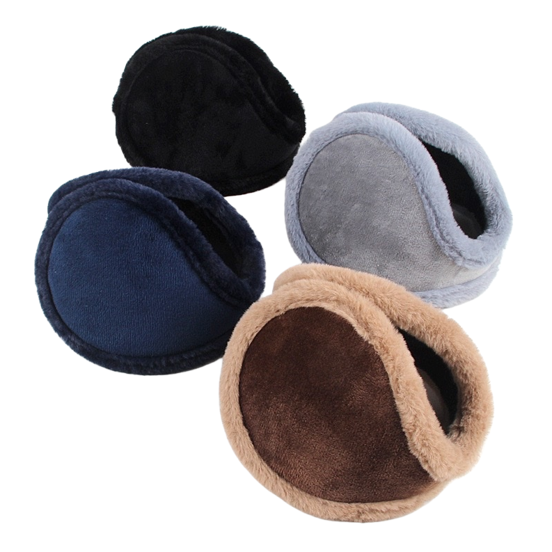 Thickened plush ear cups for warmth, winter cold-proof ear cups, and adjustable headbands Item Picture