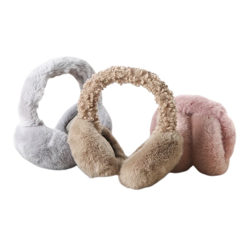 Thickened plush ear muffs for warmth, suitable for both men and women, winter cold-proof ear muffs Item Picture