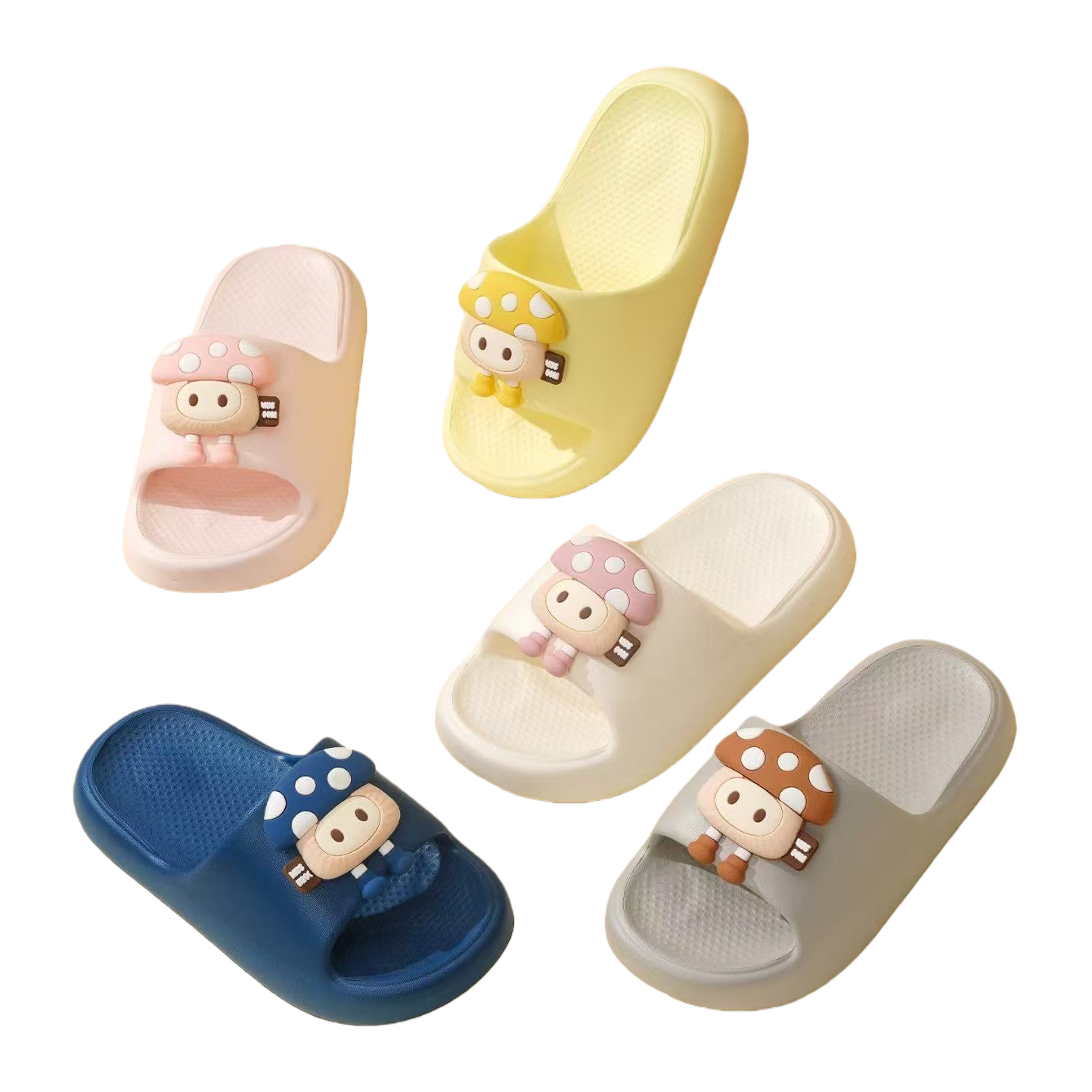 Dibujos animados mushroom pattern zapatillas para niños Item Picture