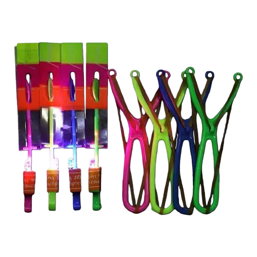 Small double-flash slingshot luminous toy, fun luminous children's educational toy Item Picture
