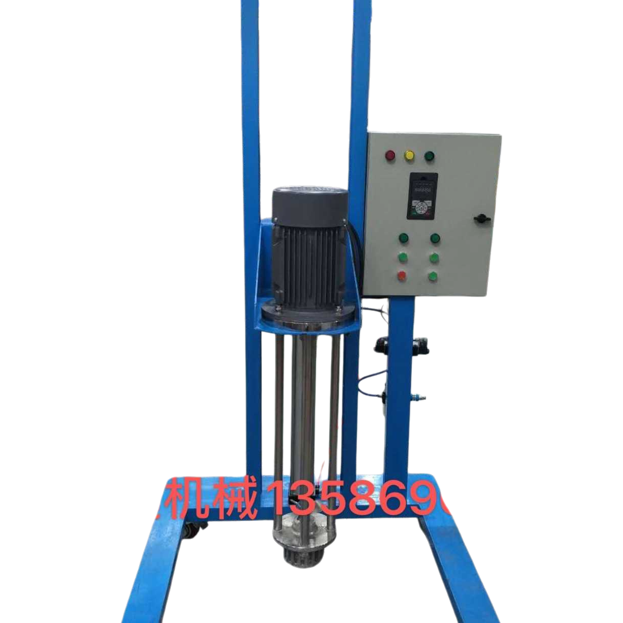 Industrial mixer, stainless steel vertical high-power laboratory mixing and stirring equipment Item Picture
