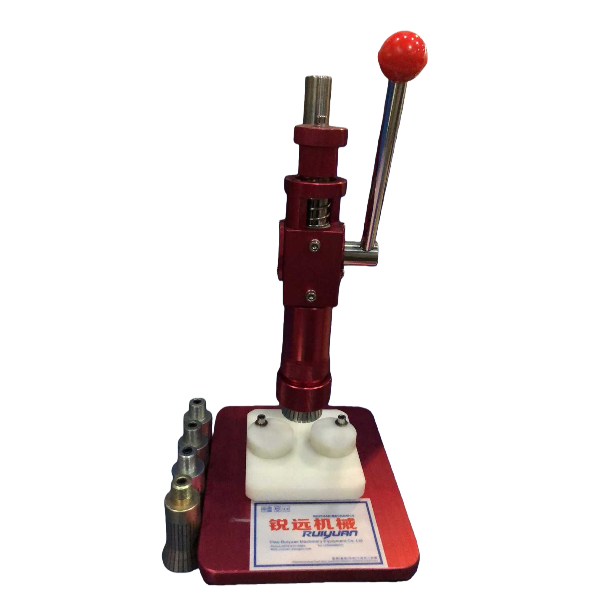 Manual capping machine, bottle cap sealing machine, stainless steel desktop capping equipment Item Picture