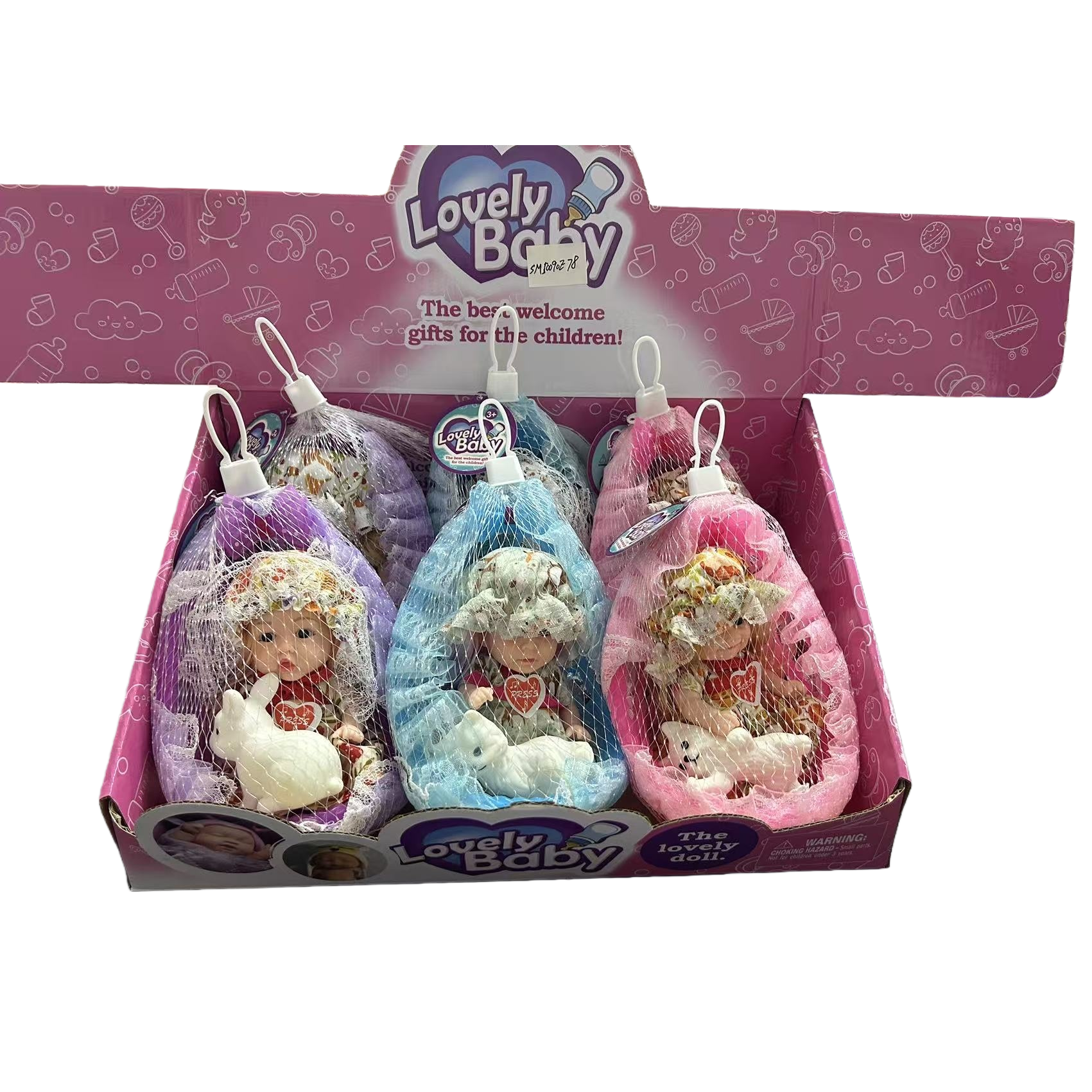 Cute fabric girl dolls are great gifts Item Picture