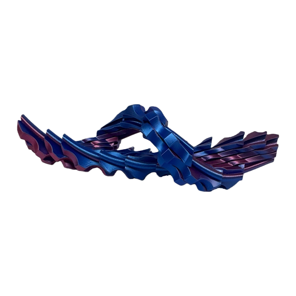 طباعة ثلاثية الأبعاد ثلاثية الأبعاد الأسطوانات الزرقاء الحمراء Item Picture