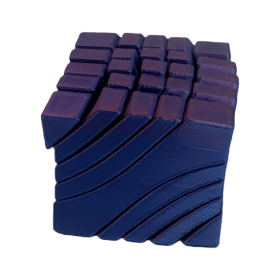 طباعة ثلاثية الأبعاد هيكل سليم الأزرق Item Picture