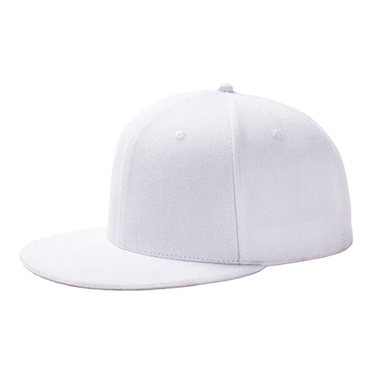 Gorra de béisbol blanco unisex transpirable algodón ajustable gorra ajustable Item Picture