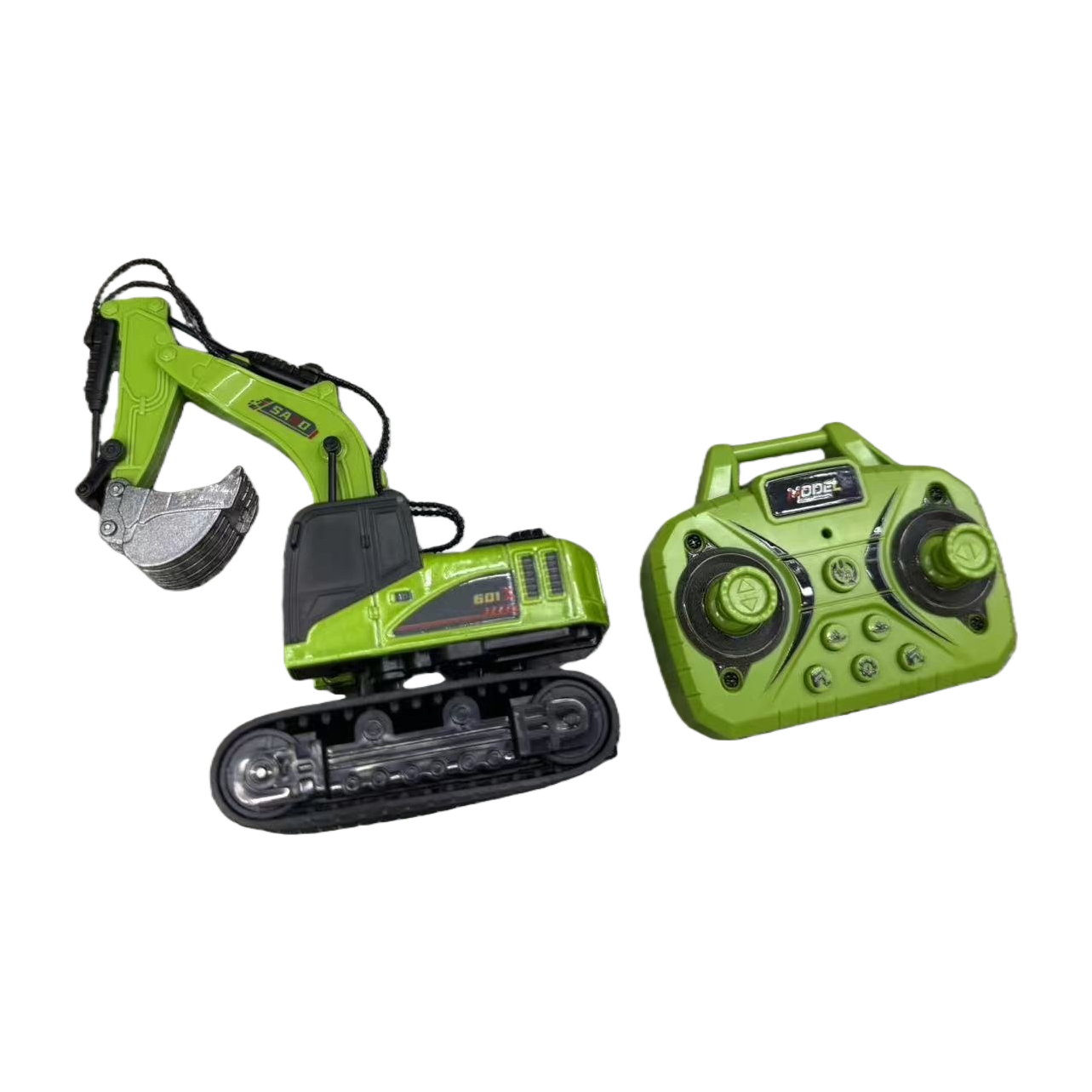 Remote-controlled toy excavator, engineering vehicle simulation, movable children's educational early childhood toys for boys Item Picture