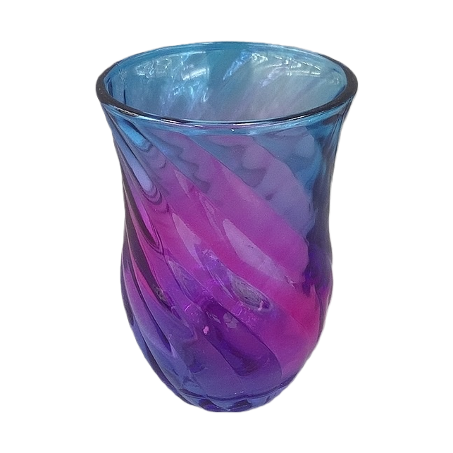 彩色玻璃杯+玻璃杯白底实物图