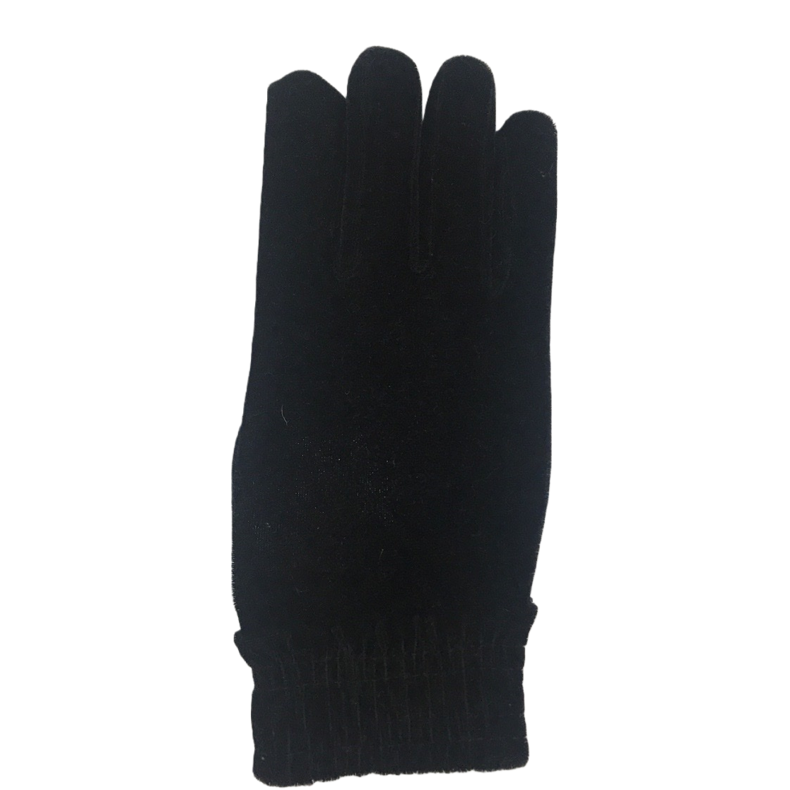 Black thickened warm gloves for both men and women, anti-slip and wear-resistant for autumn and winter Item Picture