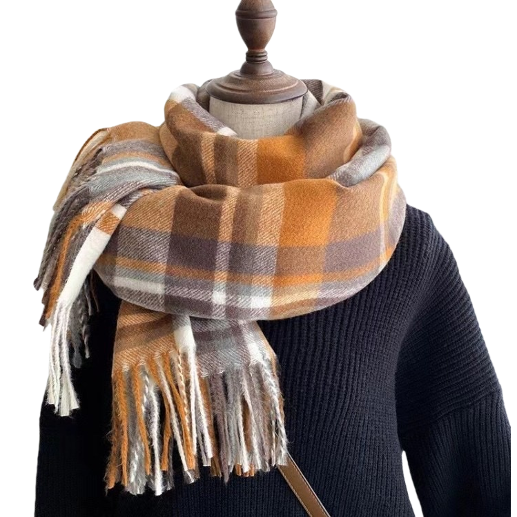 وشاح منقوش، وشاح دافئ من القطن Item Picture