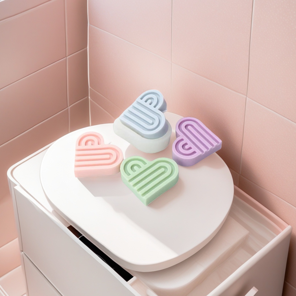 Heart-shaped letter candle, sweet element decorative candle, 3D stereoscopic shape birthday party supplies Application Scenario
