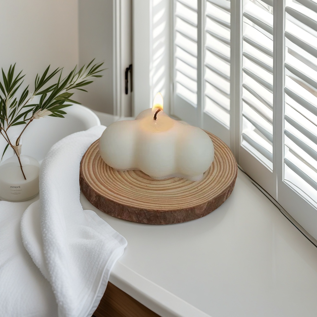 Candles, aromatherapy candles, 300g plant soybean wax, natural essential oil, long-lasting burning details Picture