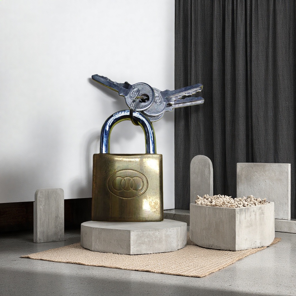 Candado de metal anti-skid anti-theft colgante lock home office warehouse door lock details Picture
