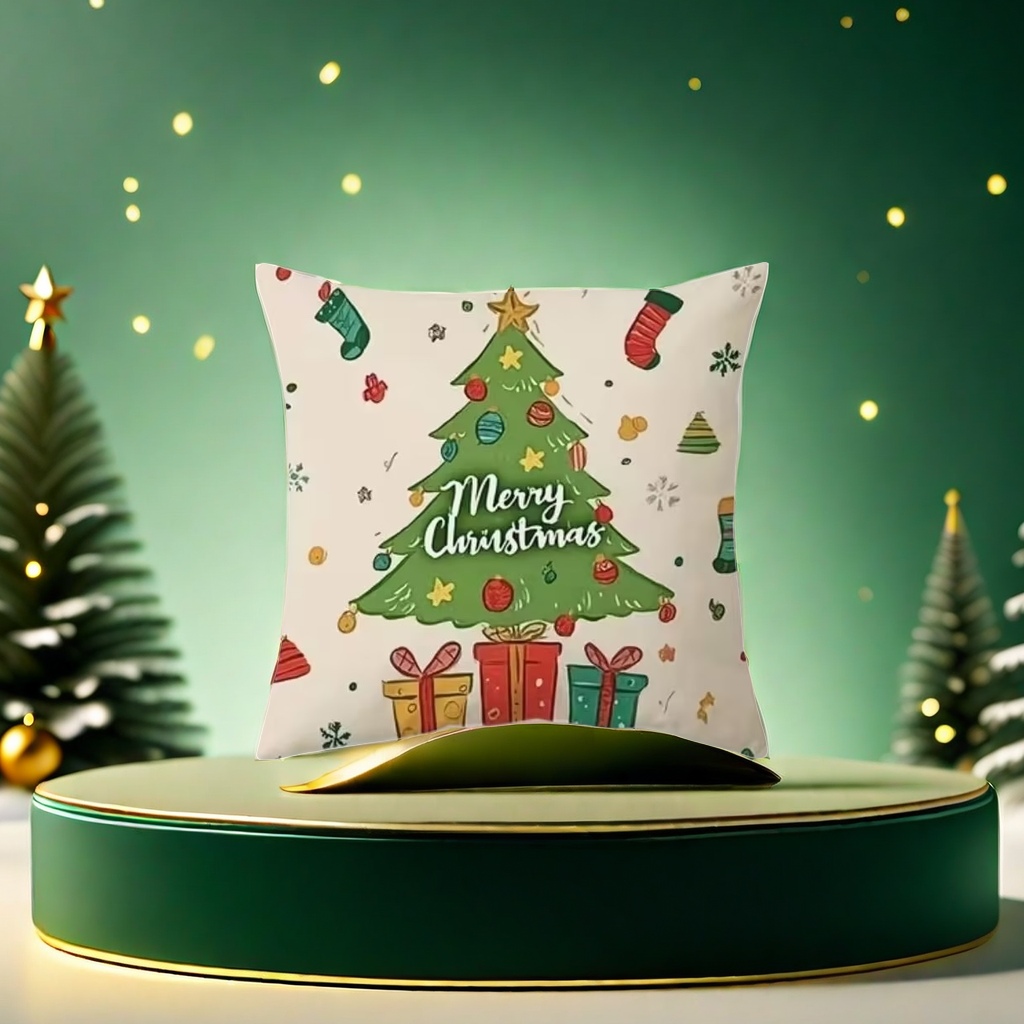 Christmas-themed plush cushions are the top choice for holiday decoration and home soft furnishings as gifts