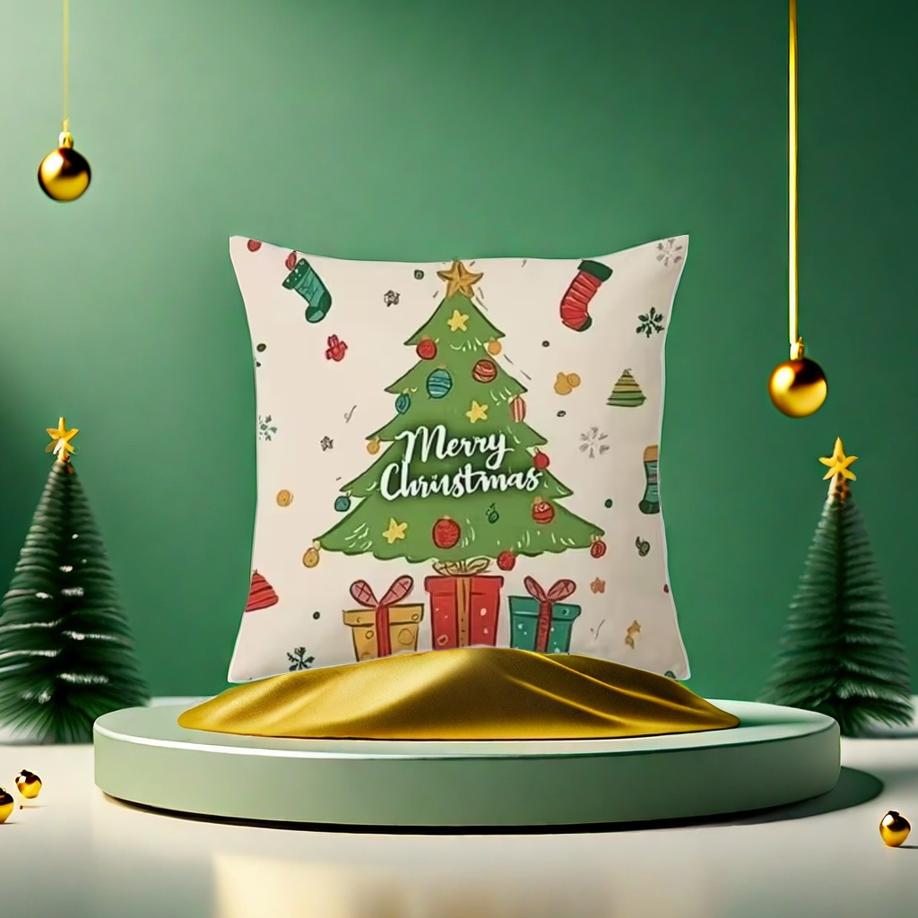 Christmas-themed plush cushions are the top choice for holiday decoration and home soft furnishings as gifts Application Scenario