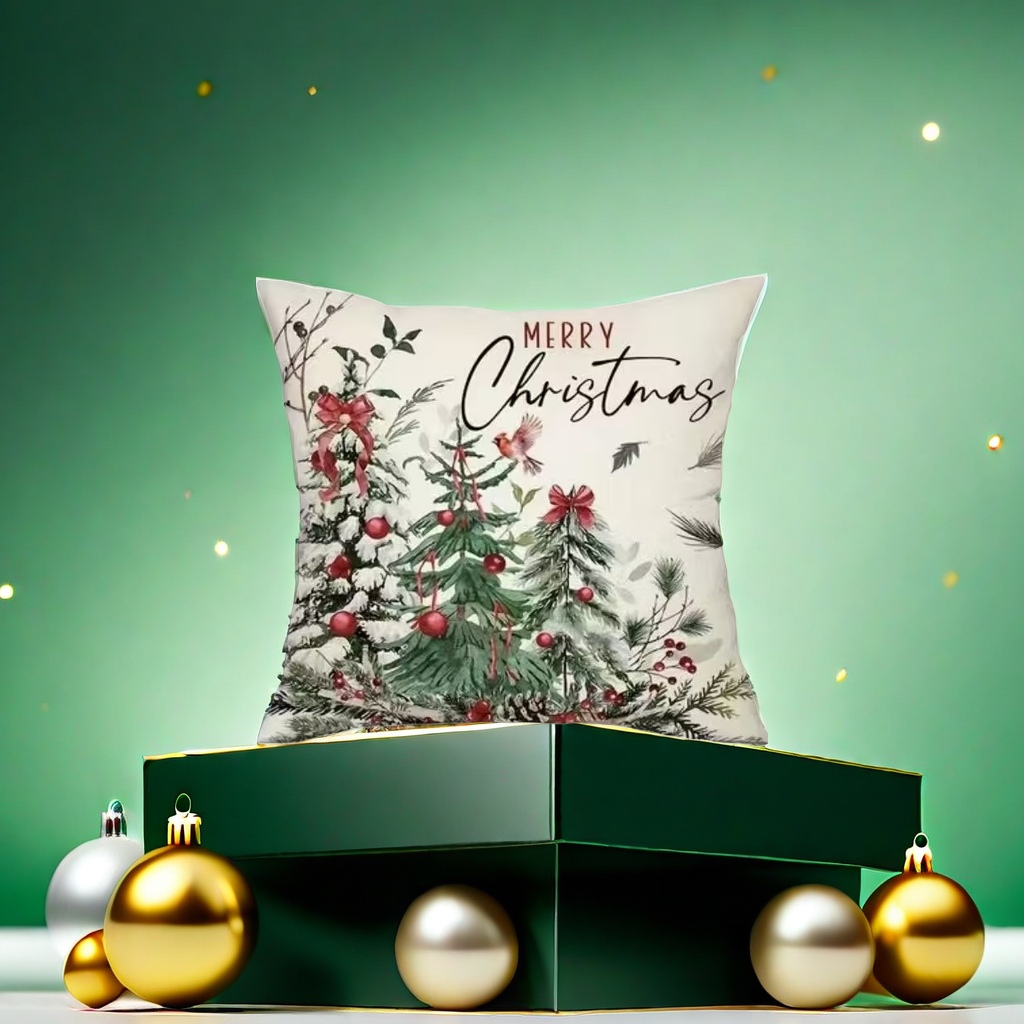 Festive decorative cushions, Christmas decorative atmosphere cushions Application Scenario
