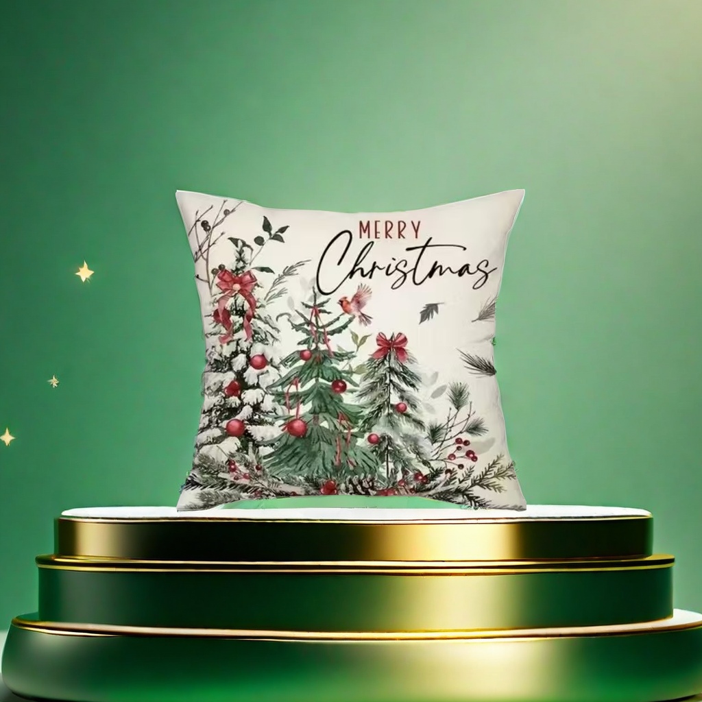Festive decorative cushions, Christmas decorative atmosphere cushions details Picture