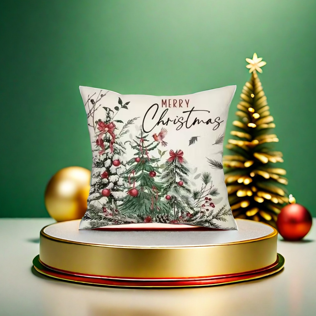 Festive decorative cushions, Christmas decorative atmosphere cushions Specification image