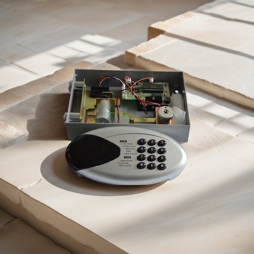 Electronic lock, smart fingerprint password lock, door lock, household anti-theft lock Specification image
