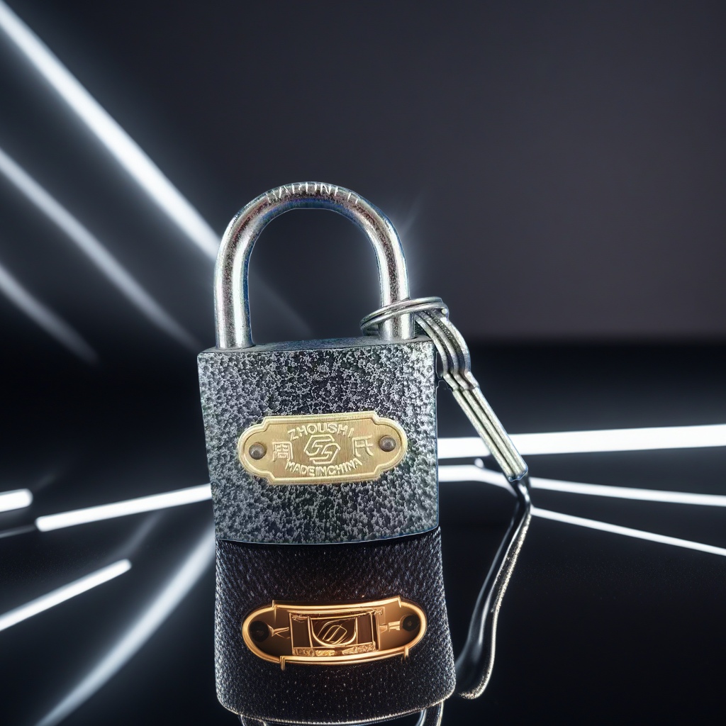 Thickened zinc alloy metal padlock, anti-picking and anti-rust hanging door lock, suitable for home, warehouse and office use details Picture