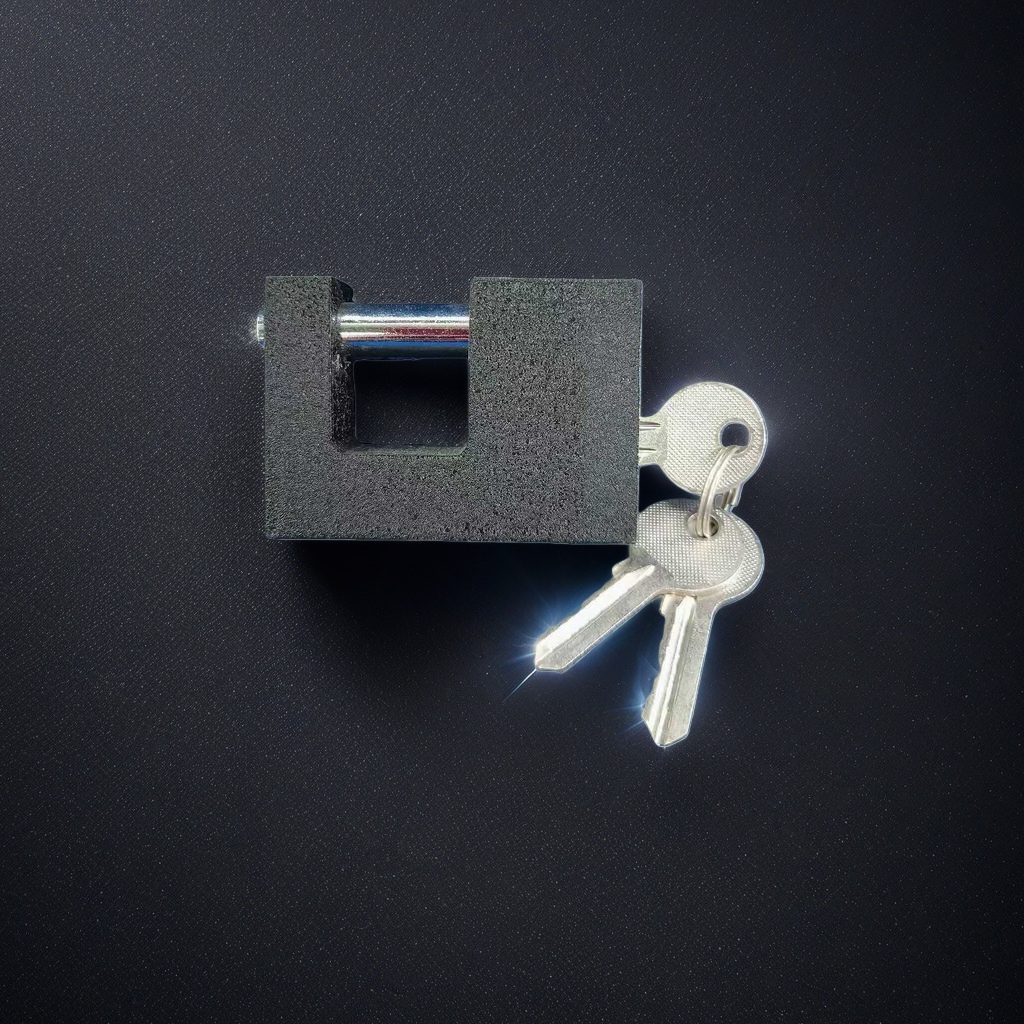 Metal padlocks and key sets are anti-theft and durable. They are suitable for both home and office use details Picture