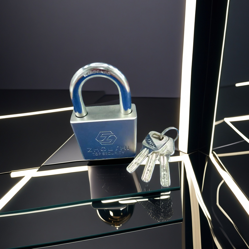 Candado de metal de aleación de zinc espesado con llave puerta de seguridad para el hogar gabinete cajón especial Specification image