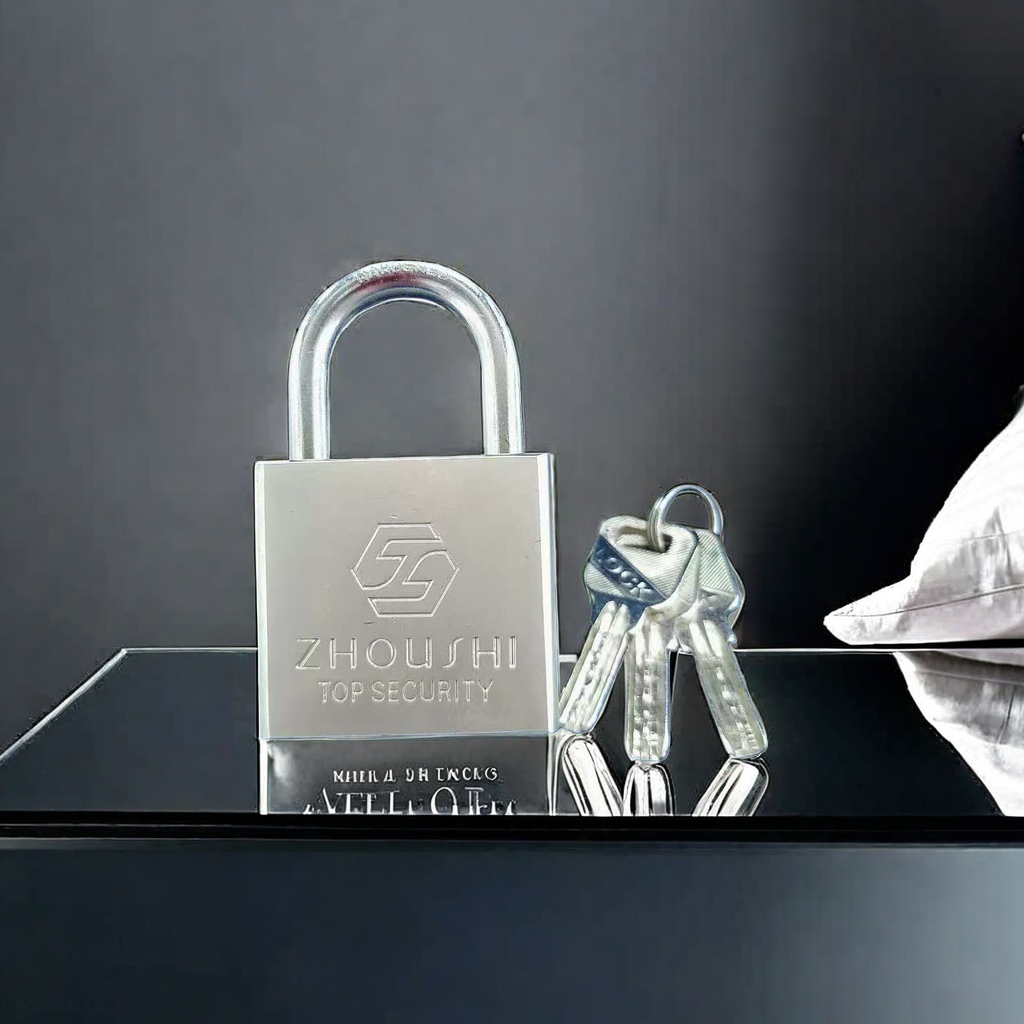 Candado de metal de aleación de zinc espesado con llave puerta de seguridad para el hogar gabinete cajón especial details Picture