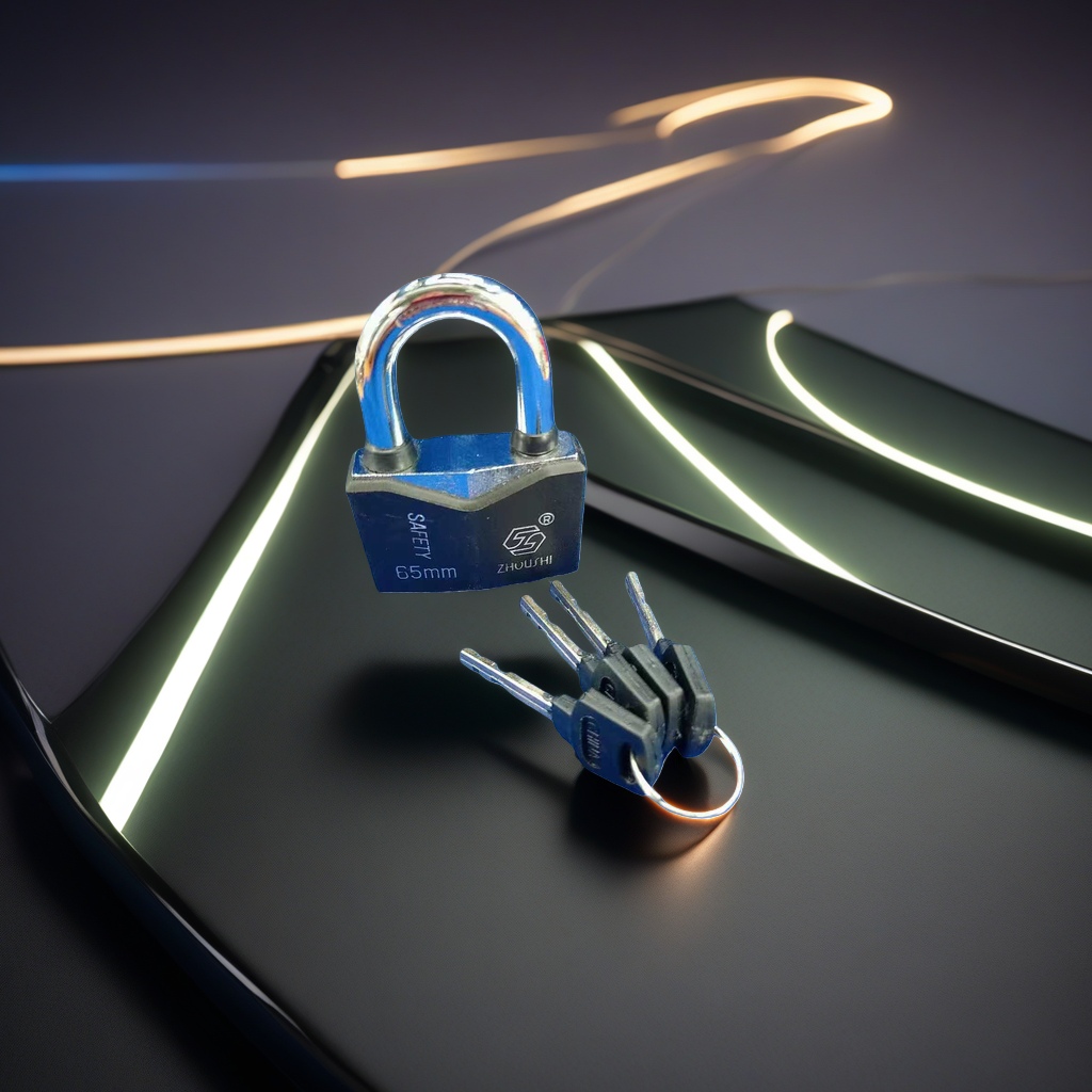 Metal anti-picking padlock, household anti-theft padlock, single hook or double hook available