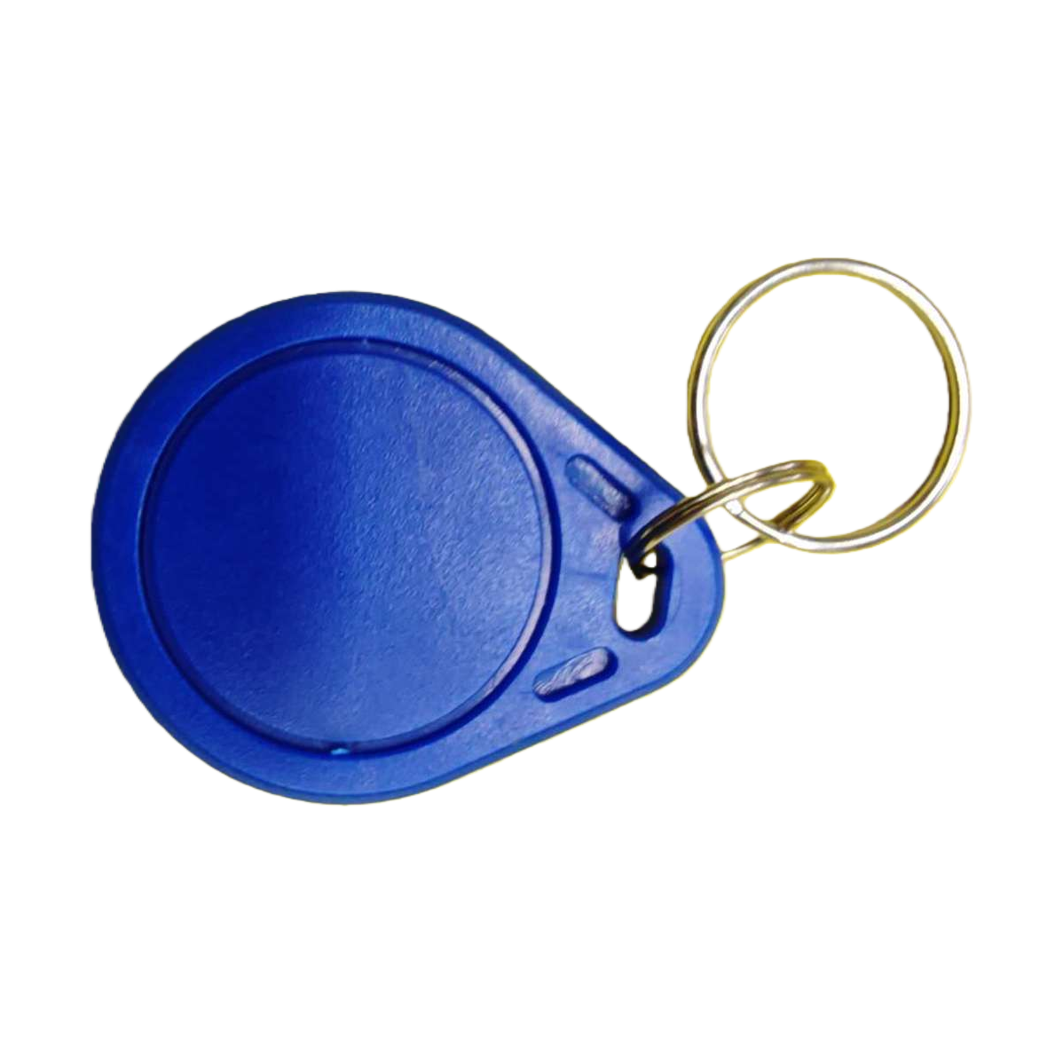 Blue keychain key pendant, simple, fashionable and durable metal keychain Item Picture