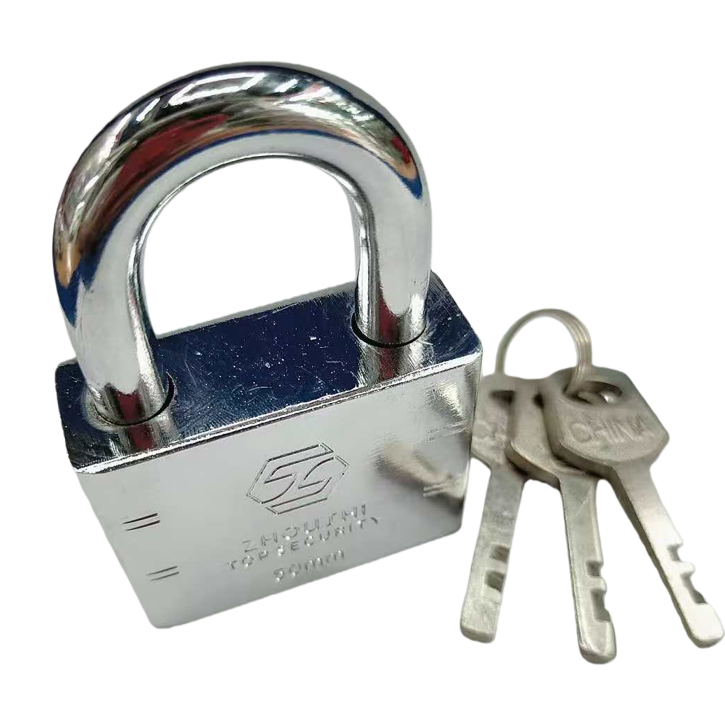 Thickened metal padlock with key, special padlock for home security doors, cabinets and drawers Item Picture