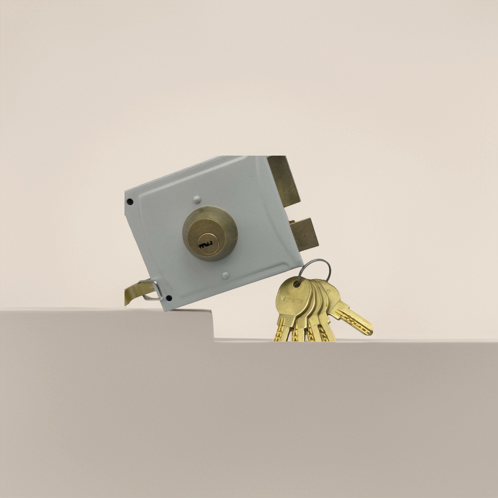 Lock and door lock, household anti-theft lock set, silent, durable and anti-picking lock Specification image