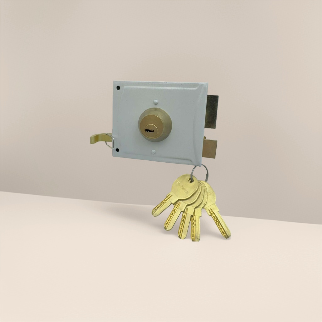 Lock and door lock, household anti-theft lock set, silent, durable and anti-picking lock details Picture