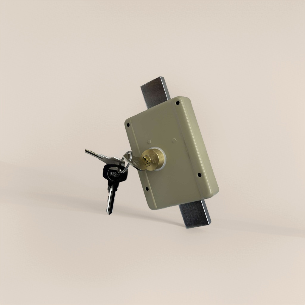 The lock body specially designed for locks is made of stainless steel, suitable for various door thicknesses, and is anti-picking and anti-theft Specification image