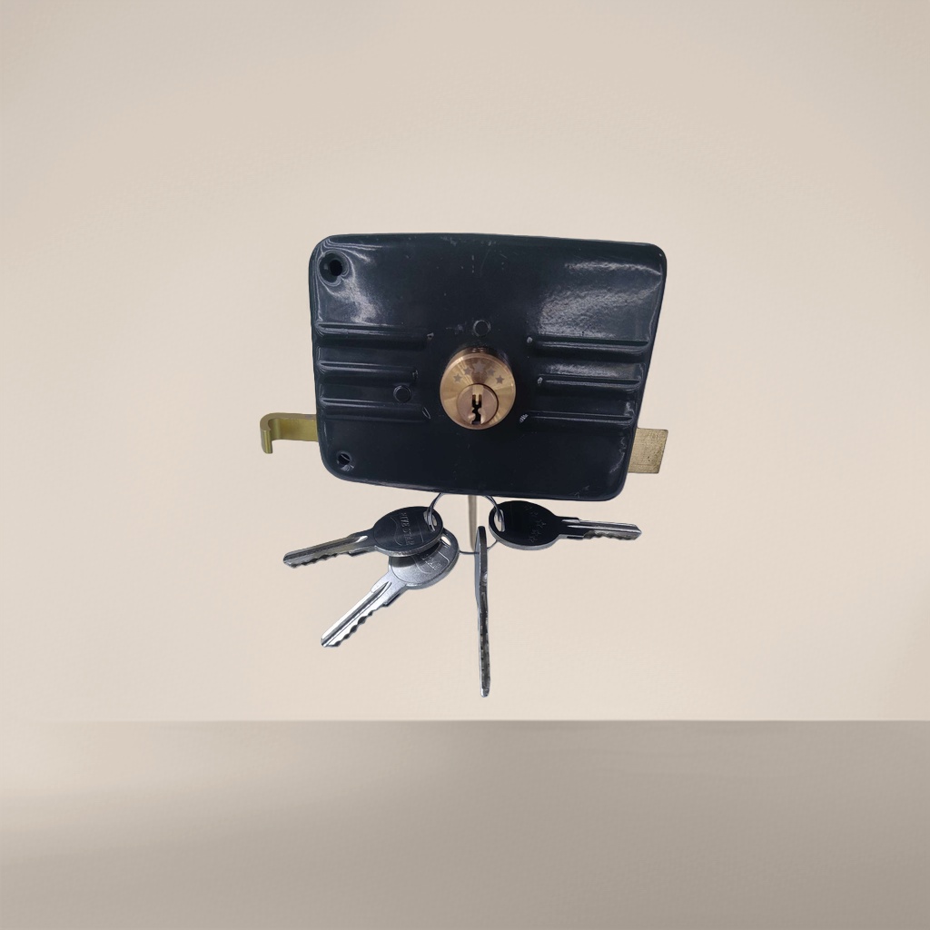 American standard anti-theft door lock double row key Specification image