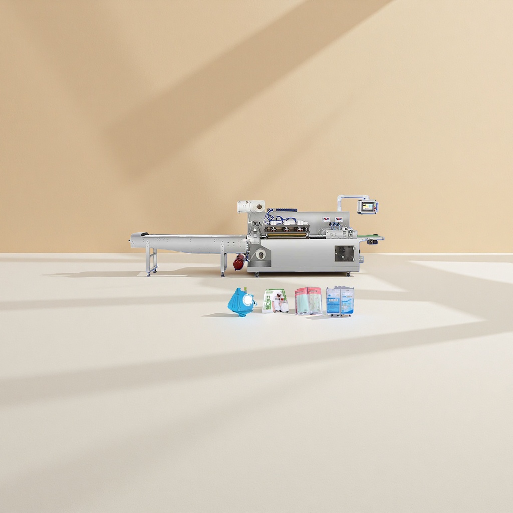 Continuous packaging machine, automated machinery and equipment, fully automatic vertical packaging machinery Specification image