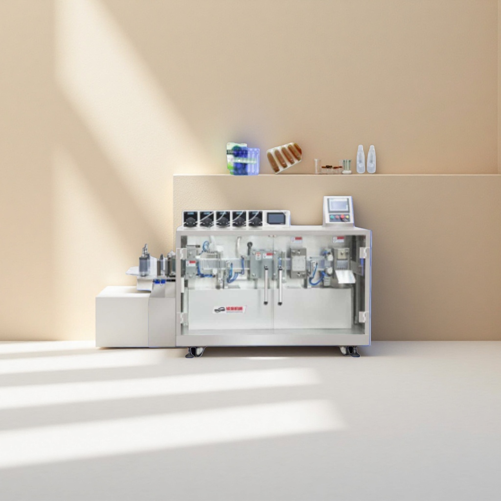 The filling machine is a fully automatic liquid filling machine equipment specifically designed for food and pharmaceutical packaging Application Scenario