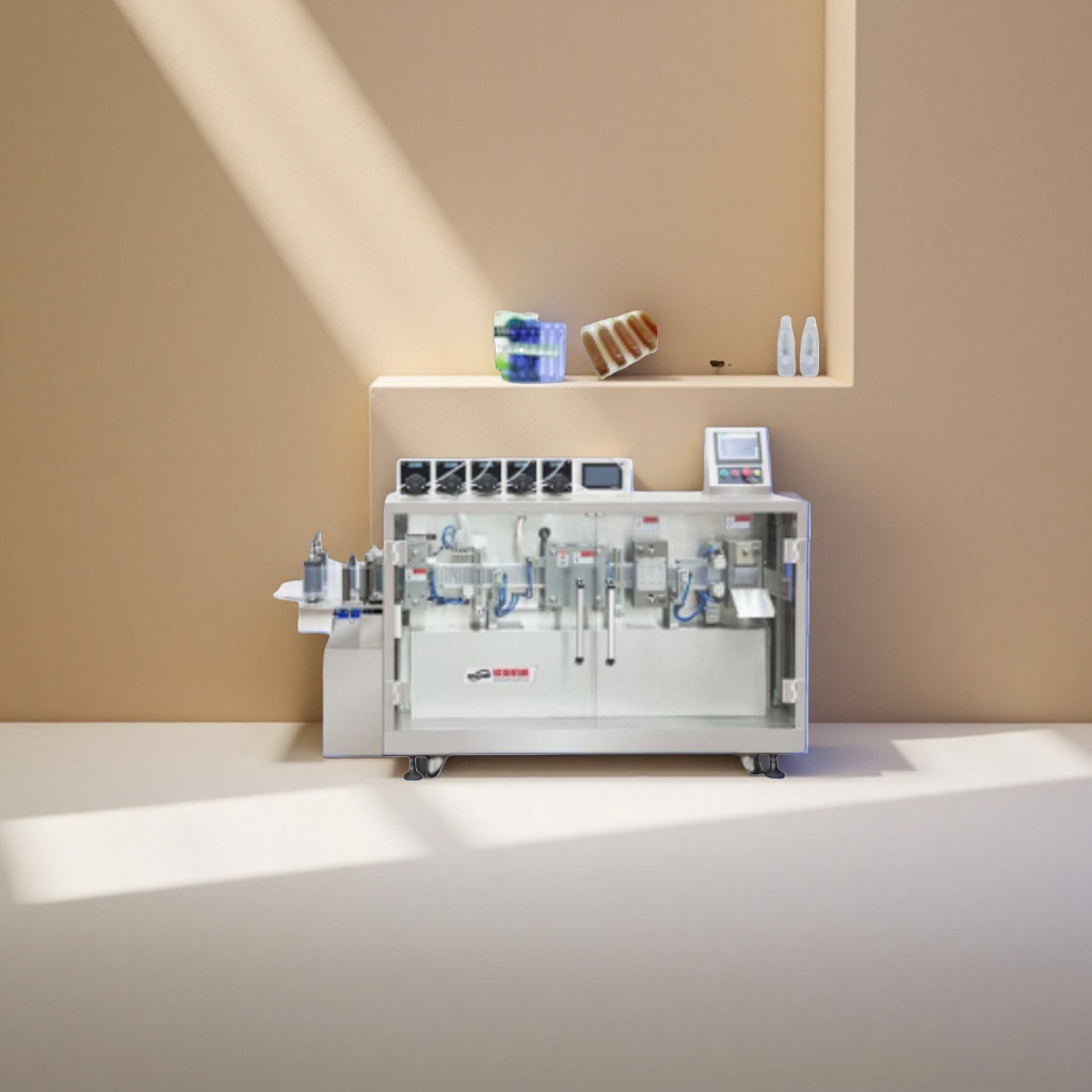 The filling machine is a fully automatic liquid filling machine equipment specifically designed for food and pharmaceutical packaging details Picture