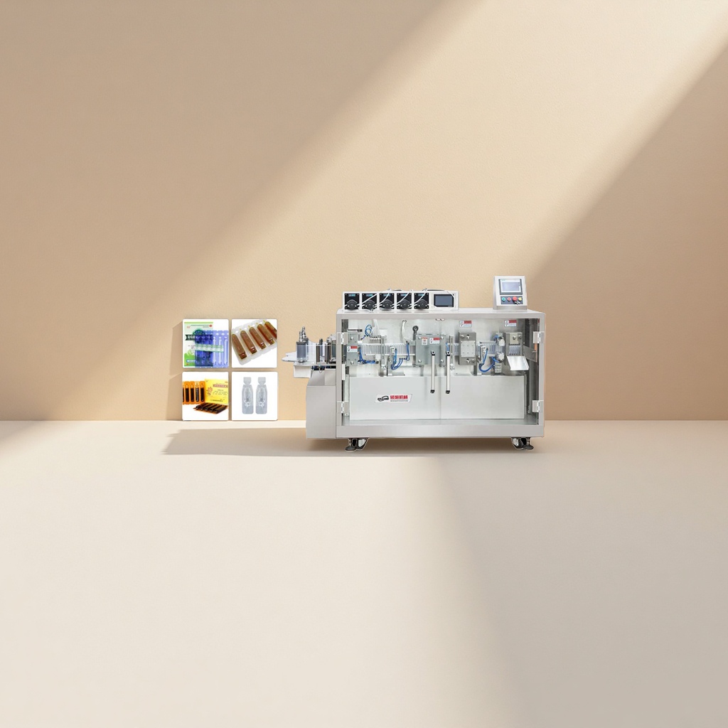 The filling machine is a fully automatic liquid filling equipment suitable for food, medicine and daily chemicals details Picture
