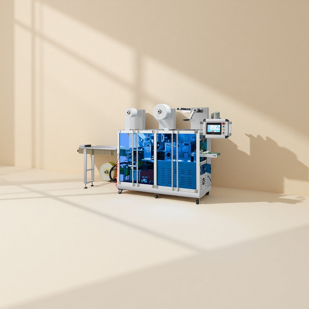 High-speed intelligent vertical granule and powder packaging machine for fully automatic industrial equipment packaging details Picture