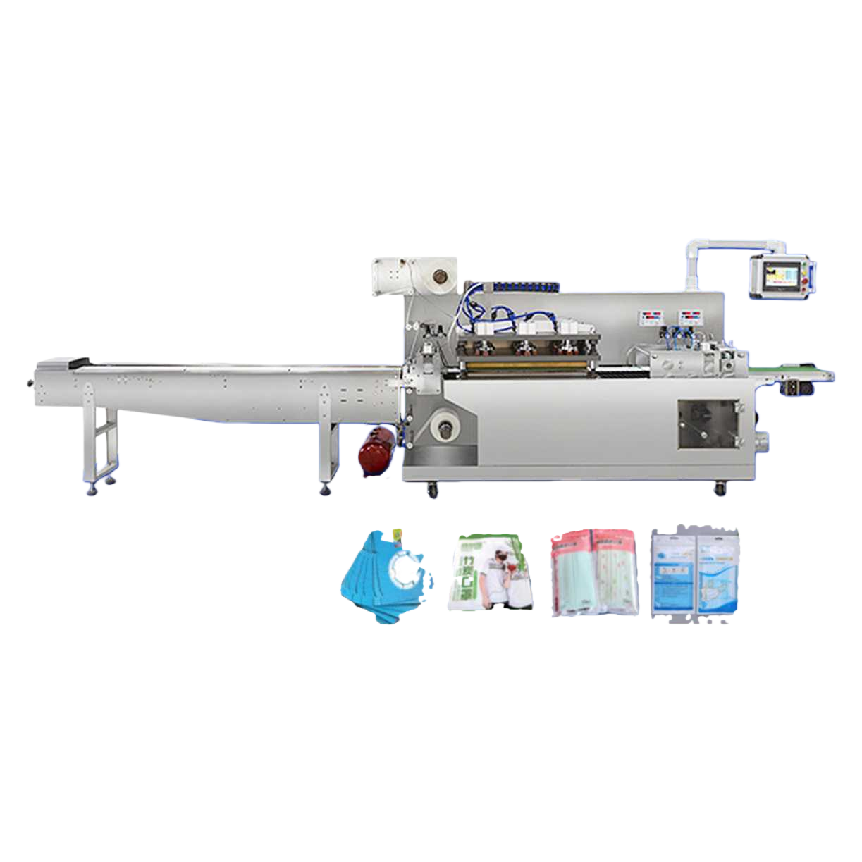 Continuous packaging machine, automated machinery and equipment, fully automatic vertical packaging machinery Item Picture