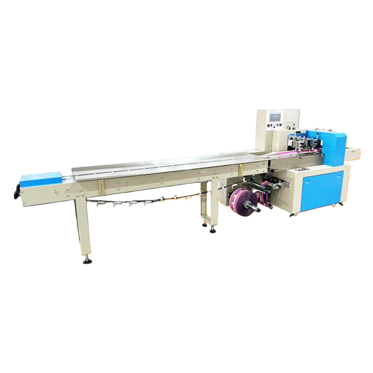 Pillow packaging machine is an automatic continuous food and pharmaceutical packaging equipment Item Picture