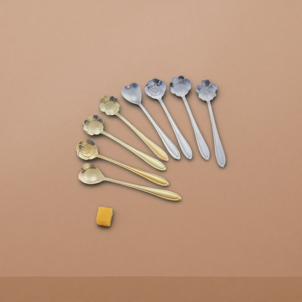 Decorative metal spoons, home ornaments, tableware, creative kitchen utensils Application Scenario