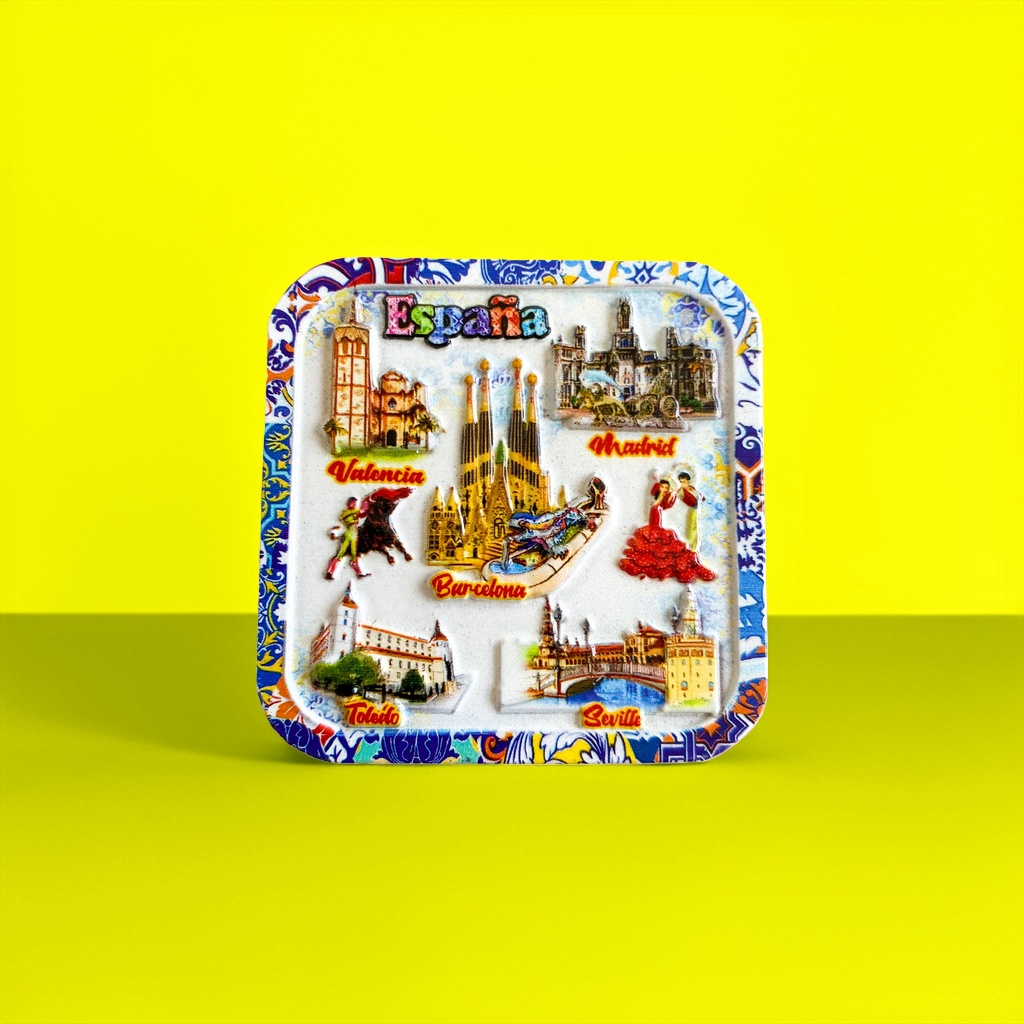 Spanish-themed fridge magnets and magnetic stickers for home and office decoration Specification image