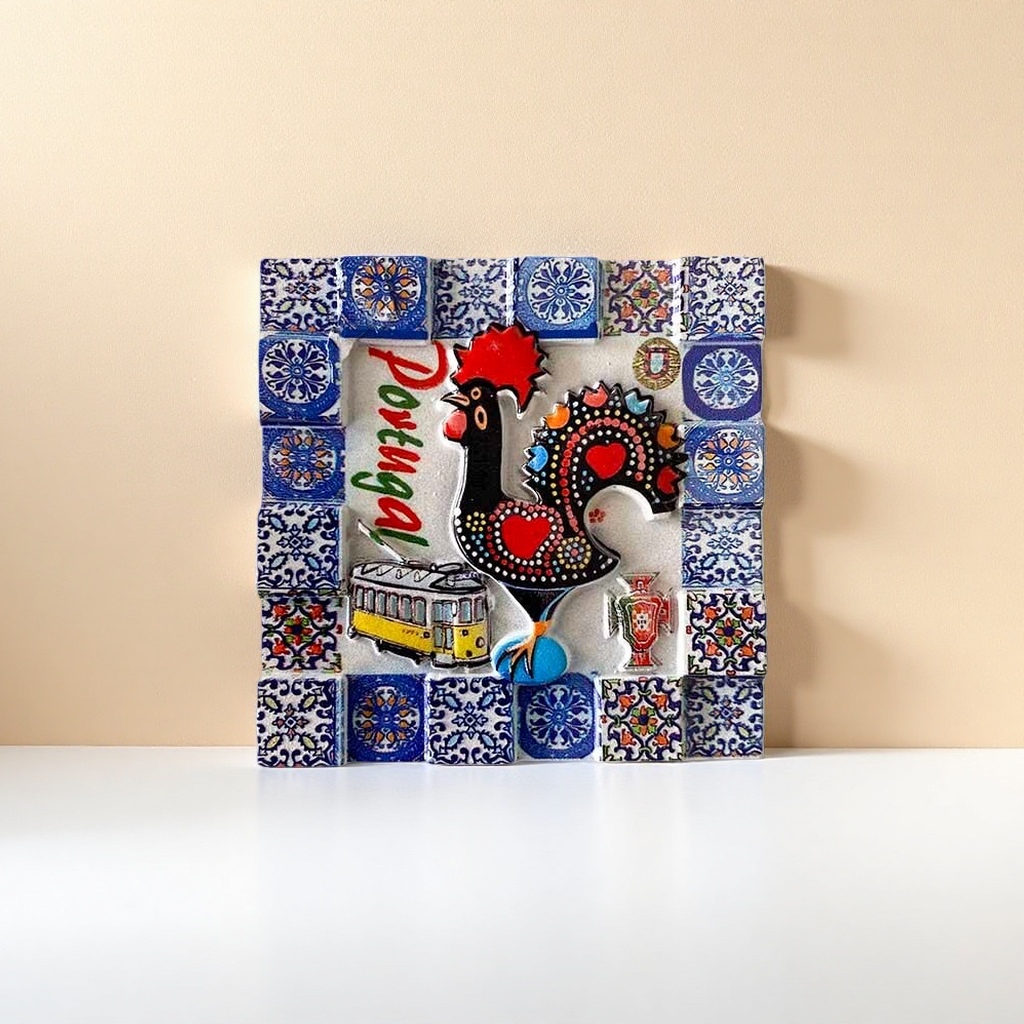 Portuguese-themed fridge magnets details Picture