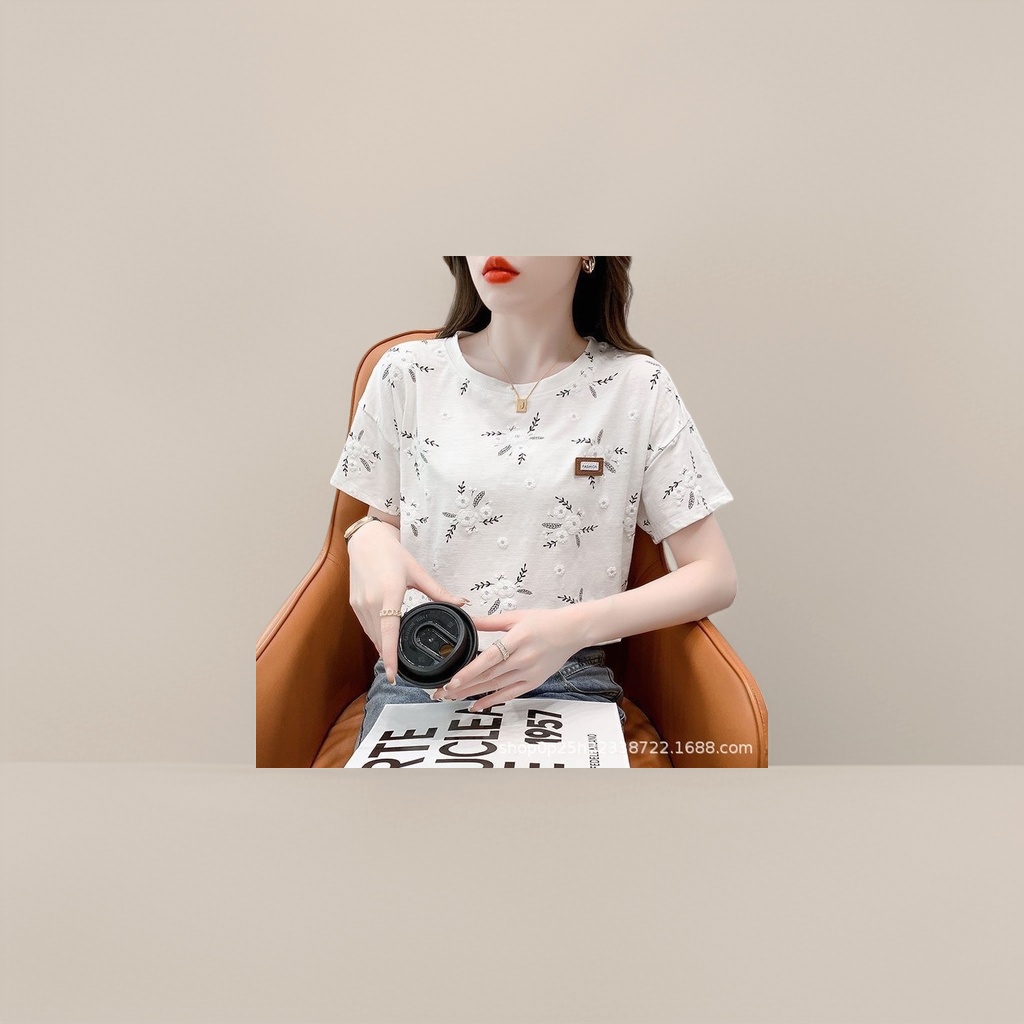 T恤/t恤女宽松韩版/速干衣女短袖/夏天短袖女白T/女夏季上衣细节图